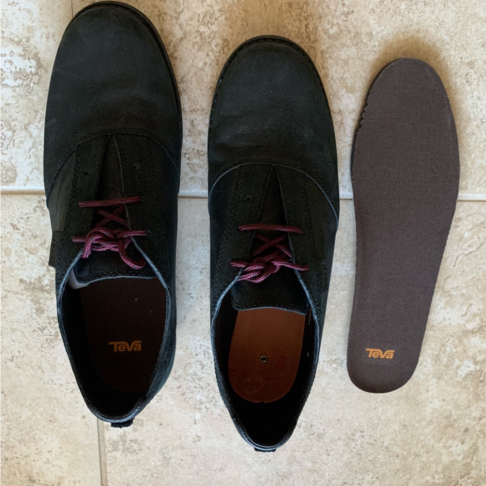 Teva Women's De La Vina Dos Waterproof Shoes in Black- Size 8 - Picture 3 of 8